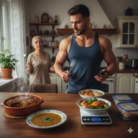 Σπιτικό φαγητό στο bodybuilding